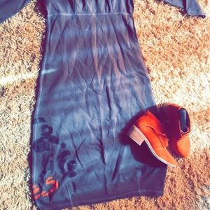 Cop coping women’s dress